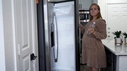 Pregnant MILF Gets Young Stud