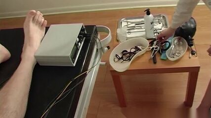 Ebony CFNM Cock Exam Domination